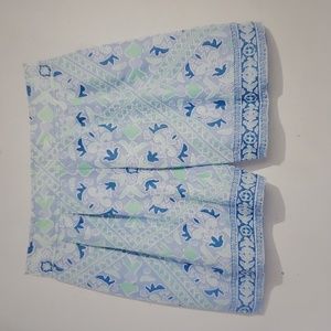 VINEYARD VINES SCARF PRINT LUXE PULL ON SHORTS SZ SMALL